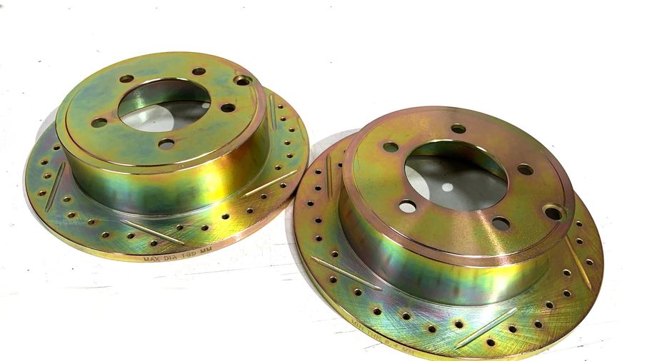 Rear Performance Brake Discs / Rotors, MK 262mm (J3BM47544/ 5105515AA / JM-05392/k / Terrafirma)