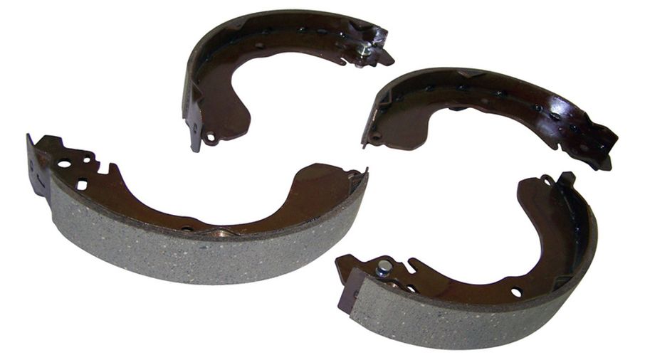 Brake Shoe and Lining Set, Rear (5191306AA / JM-03752 / Crown Automotive)