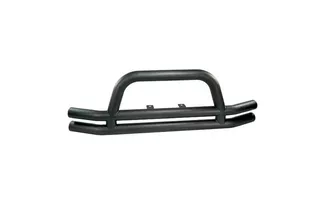 3-In Dbl Tube Front Bumper, Blk 76-06 CJ &Wrangler   CJ / YJ / TJ (11561.01 / JM - 07317 / Rugged Ridge)