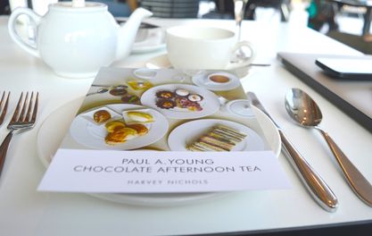 The Paul A. Young Afternoon Tea at Harvey Nichols is a Chocoholic's dream