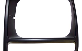 Headlight Bezel (Black-Left) (55055137 / JM-03489 / Crown Automotive)