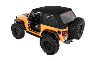 Trektop NX, Jeep JL 2 Door, Black Twill (56862-17) | Jeepey - Jeep