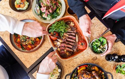 DRAMATIC DISHES AND BIGGER PLATES AS DUCIE STREET WAREHOUSE RESTAURANT RE-OPENS INDOORS 