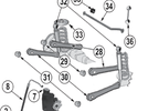 Lower Control Arm Bushing (TJ) (52088433 / JM-00436 / Crown Automotive)