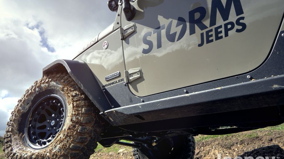 Storm Jeeps, Door Vinyl Decal (STORM3 / JM-06337)