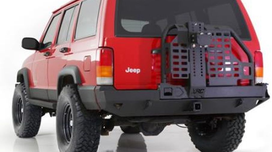 Rear Recovery Bumper with Hitch and Tyre Carrier, XRC, Cherokee (76851 / JM-02988 / Smittybilt)