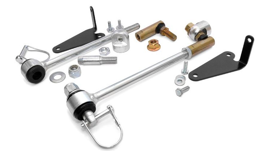 Front Sway-bar quick disconnects, 2-3" Lift. (1129 / JM-02851 / Rough Country)