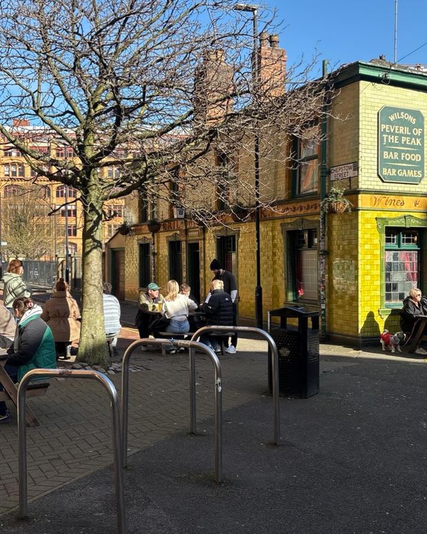 CONGRATULATIONS: The Peveril of the Peak crowned the UK's best pub
