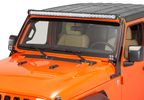 Windshield Light Bar Brackets w/ A-Pillar Light Mounts, JL, JT (12005-8125 / JM-07326 / Quadratec)