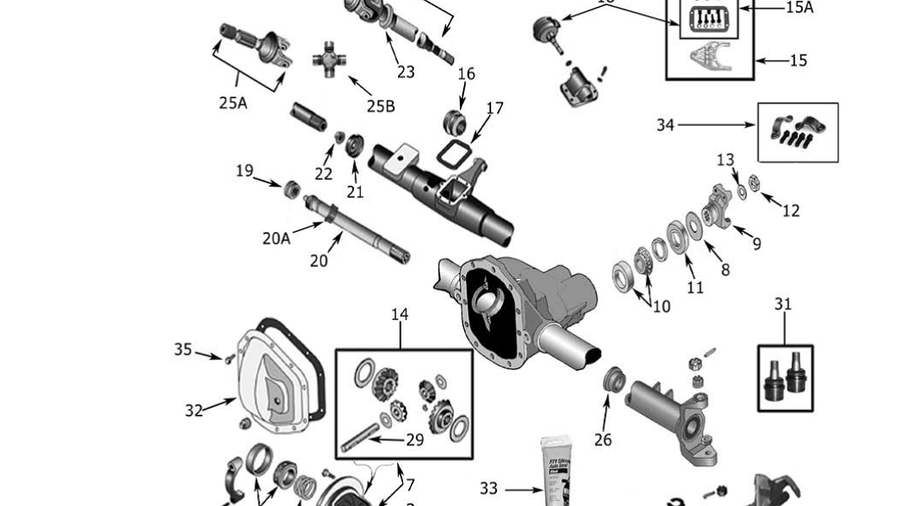 Intermediate Axle Seal, Dana 30 2.28" OD (83500199) Jeepey Jeep
