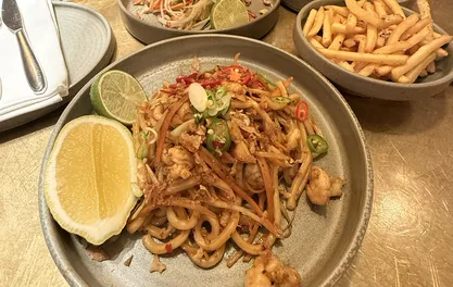 LUNCH SORTED: Australasia celebrates 15 years with a brand new £15 lunch menu