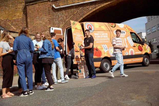 Camden Town Brewery ‘can swap’ in battle against food poverty