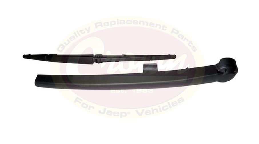 Wiper Arm and Blade, Rear (5139836AB / JM-01370 / Crown Automotive)