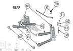 Rear Sway Bar Link, ZJ (52005638 / JM-00752 / Crown Automotive)