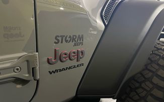 Storm Jeeps Small Door Decal (STORMDEC2 / JM-06628)