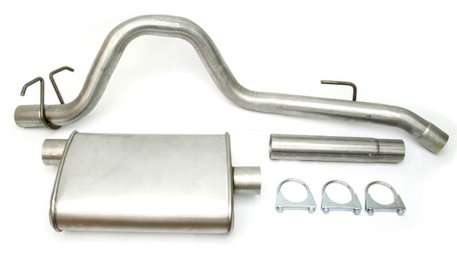 CAT BACK EXHAUST SYSTEM 4.0-L. YJ (AS0270.12 / JM - 06816 / DuraTrail)