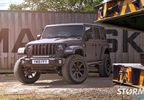 Front Recovery Bumper, Spartacus Stubby, JL, JT (11544.24 / JM-04470K / Rugged Ridge)