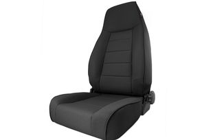 High-Back Front Seat, Reclinable, Blk Denim, TJ (13412.15 / JM-02575 / Rugged Ridge)