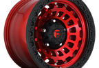 Zephyr D632, Red w/Black Ring 20X9 (ET01) (D63220907550 / JM-06499 / Fuel Off-Road)