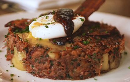 Saluting two Sam’s stalwarts – sommelier George and corned beef hash