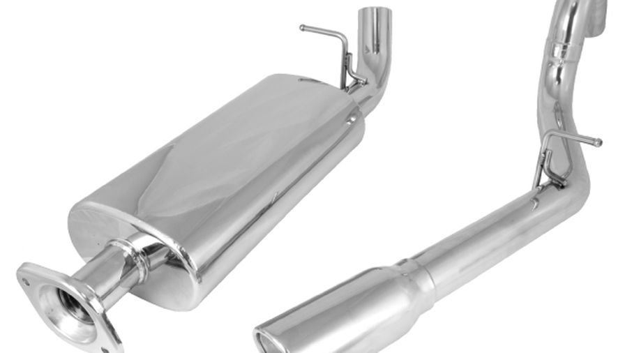 Stainless Steel Cat Back Exhaust System, 00-06  TJ (17606.71 / JM-02339 / Rugged Ridge)