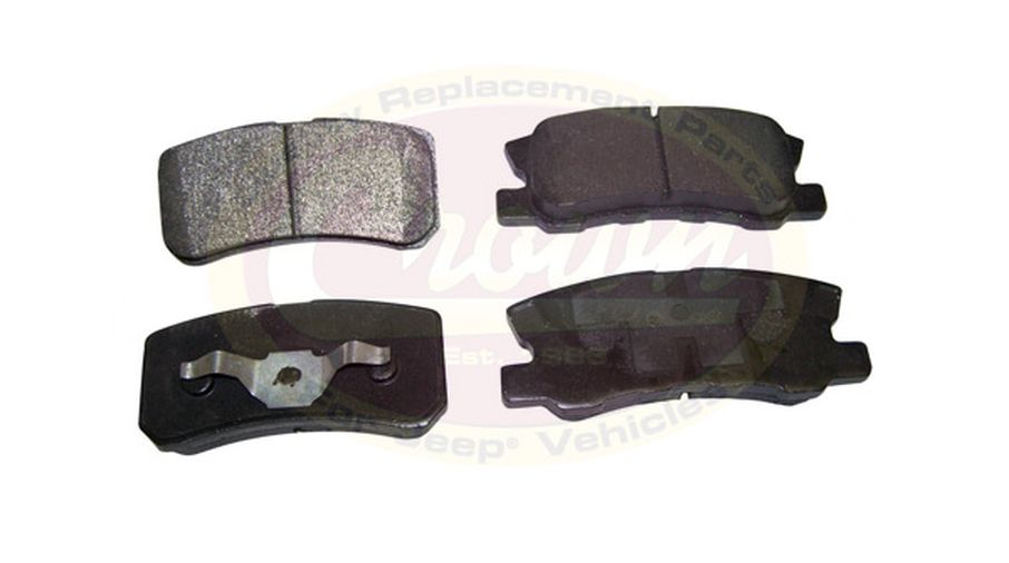 Brake Pad Set (Rear) (68028671AA / JM-03224 / Crown Automotive)