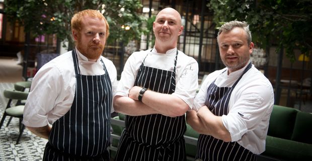 PALACE AND Volta at the REFUGE CONFIRM TOP NEW KITCHEN TRIO PLUS PARTNERSHIP WITH MFDF
