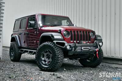 STORM-50, 2021 Snazzberry Red Jeep Wrangler JL Rubicon 4 Door 2.0L ...