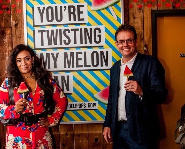 Welcoming East Street with a twist on melons – what else?