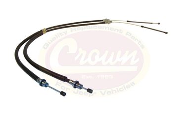 Brake Cable (Cherokee Rear) (4762464 / JM-00270/W / Crown Automotive)
