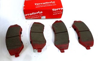 Front Ceramic Brake Pad Set, KJ (J1BM47572/5096349AA / JM-05408 / Terrafirma)