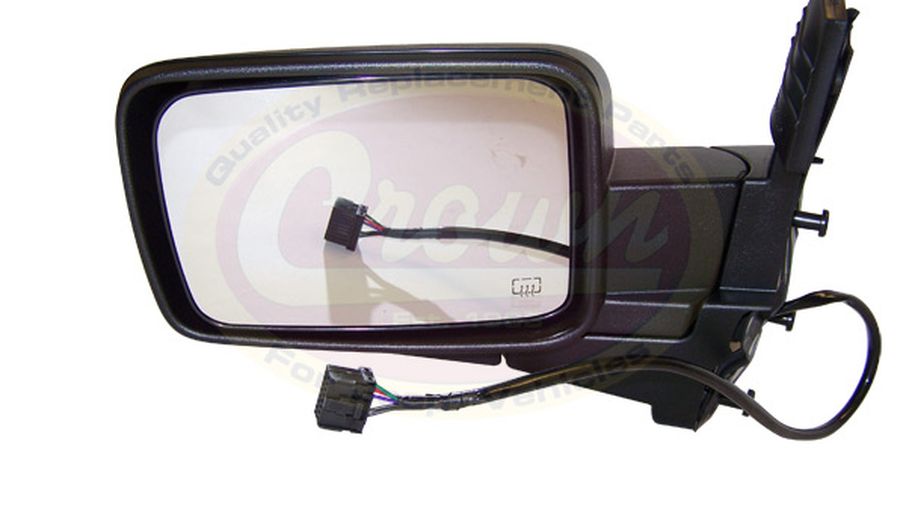 Mirror (Electric- Left), Commander (55396637AD / JM-02476 / Crown Automotive)