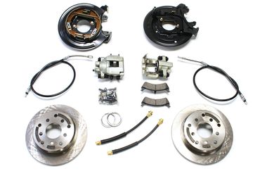 Rear Disc Brake Conversion Kit with Cables, TJ (4354425 / JM-04167/G / TeraFlex)