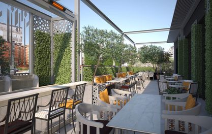 Al fresco preview – Dakota spends a million on terrace hideaway