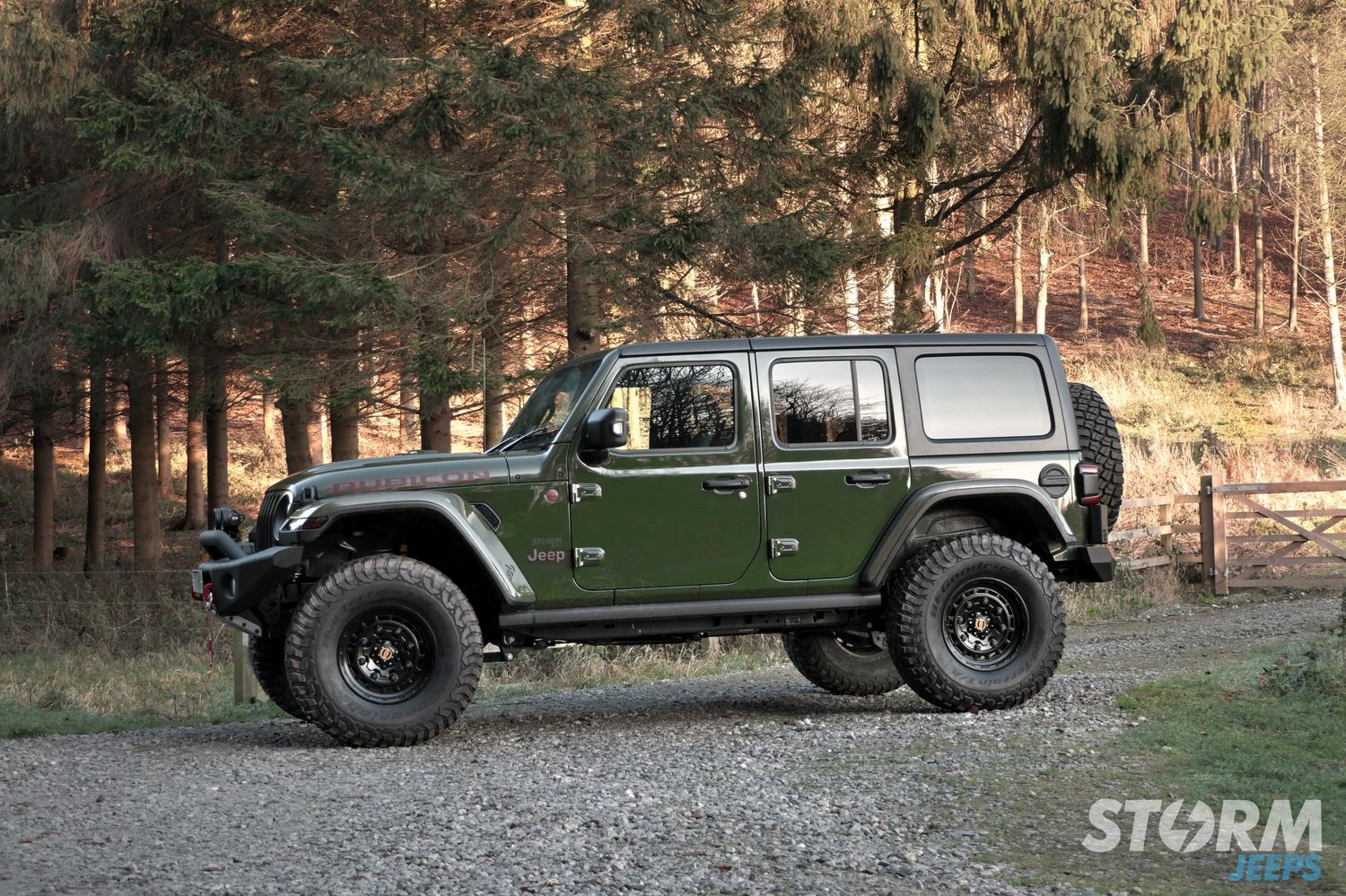 Top 82+ imagen dark green jeep wrangler
