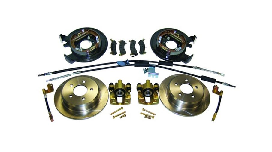 Drum to Disc Conversion Kit (Dana 35, With Cables) (RT31006 / JM-01025 / RT Off-Road)