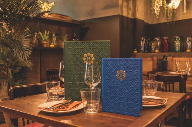 SIMON SHAW SHOWS OFF NEW MIDDLE EASTERN BAR AND RESTAURANT, HABAS 