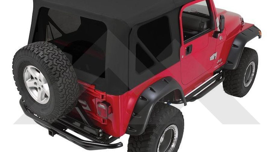 Replacement Soft Top (Black Diamond w/ Tinted Windows) (RT10435T / JM-03724 / RT Off-Road)