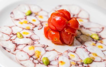 Sicilian Sunshine on a plate throughout July at Cicchetti