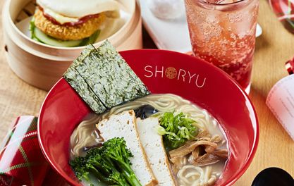 Sprout tempura and snowflake cocktails are on the menu this Xmas at Shoryu Ramen