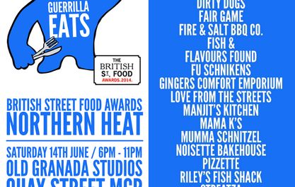 Free entry: British Street Food Awards at Old Granada Studios