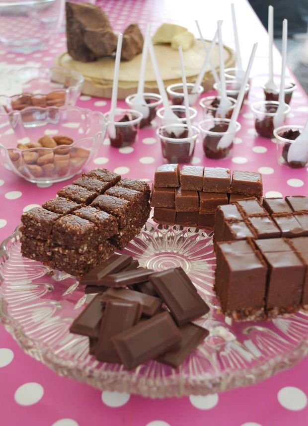 Raw chocolate tasting with Bonbon Chocolate Boutique