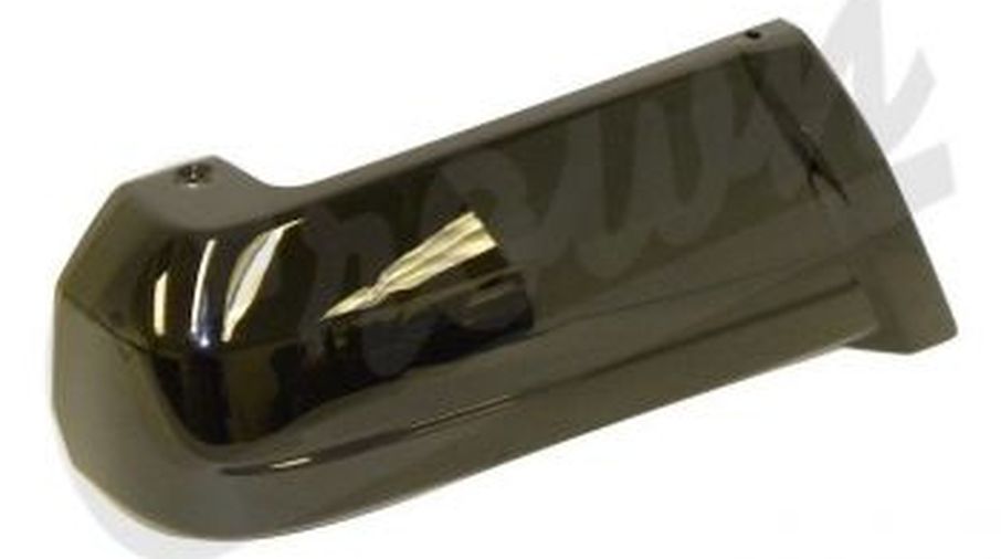 Bumper Cap (Rear Left-Gloss Black)  XJ (5DY09DX8 / JM - 07228 / Crown Automotive)