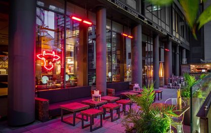 The Terrace – al fresco addition to the summery Store Street offering