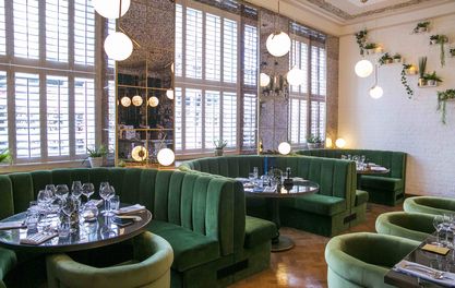 A welcome handshake for Masons, Manchester Hall's flagship restaurant