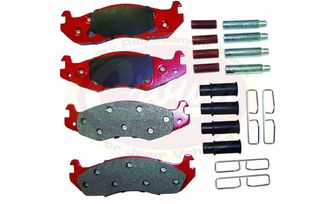 Brake Pad Master Kit (83501167MK / JM-01688 / Crown Automotive)