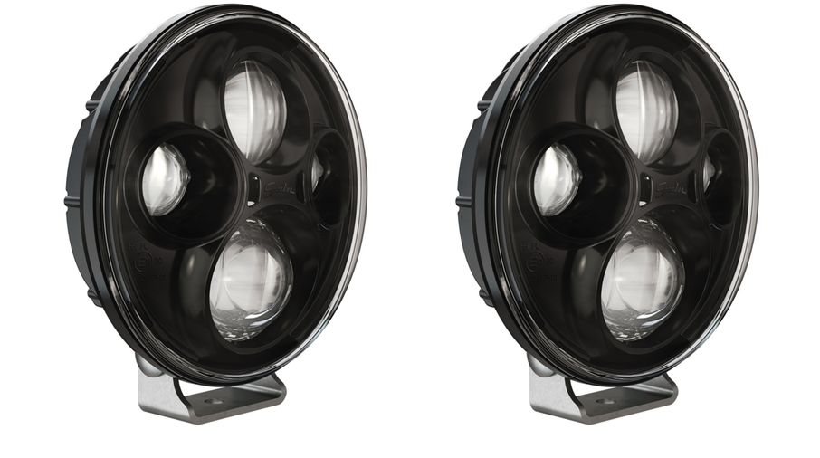 TS4000 7" Round LED Driving light, Pair (404TS4000DSET / JM-04820 / J.W. Speaker)