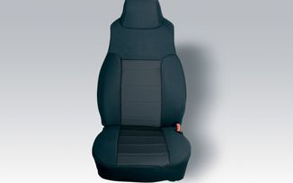 Front Seat Covers, Black Neoprene, TJ 97-02 (13210.01 / JM-02643/B / Rugged Ridge)
