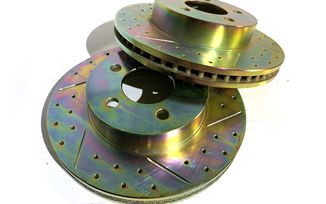 Front Performance Brake Disc / Rotor (Pair), KJ (J1BM47575 / 52128247 / JM-05396/K / Terrafirma)