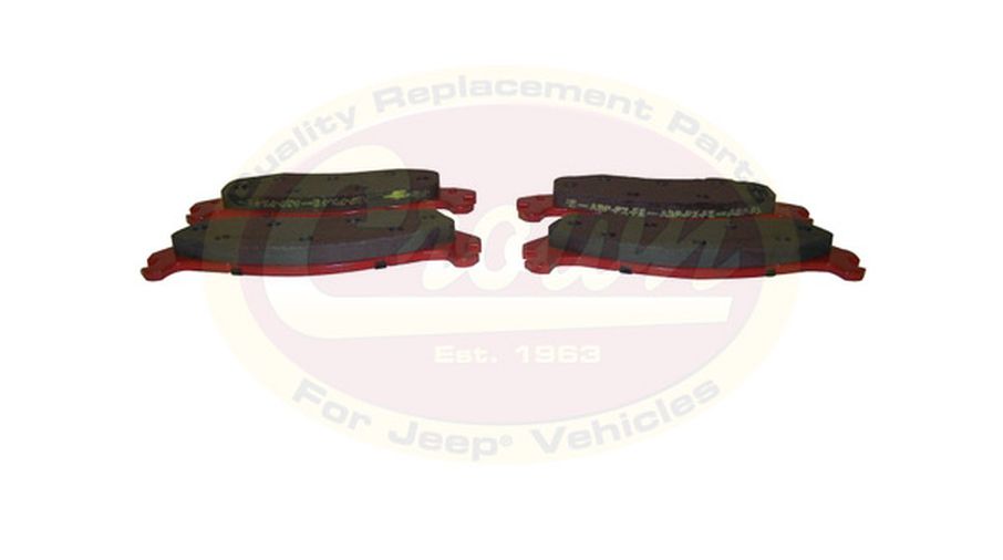 Brake Pad Set, Front (83501167 / JM-00704 / Crown Automotive)